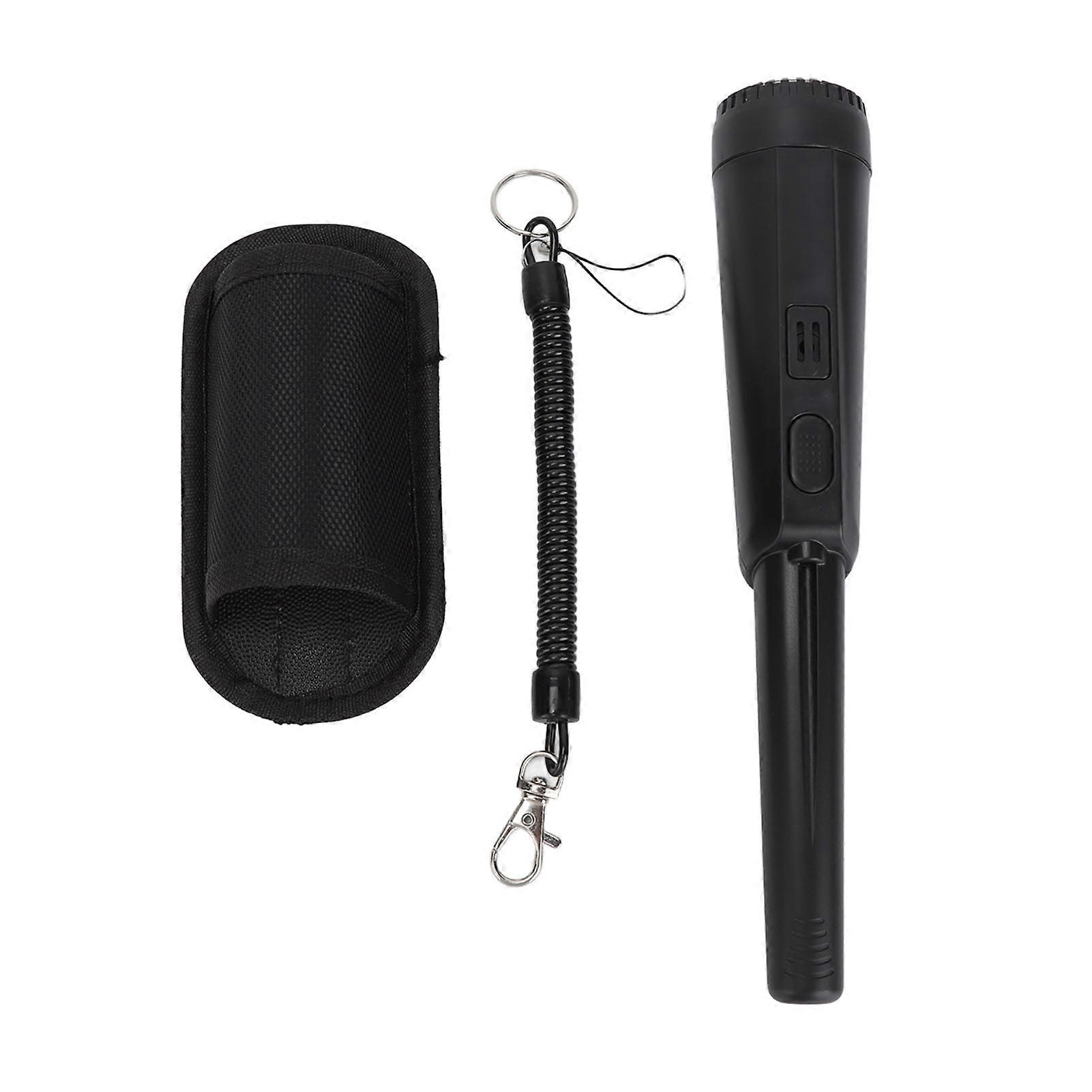 Black Handheld Metal Detector for Kids with Precision Scanning