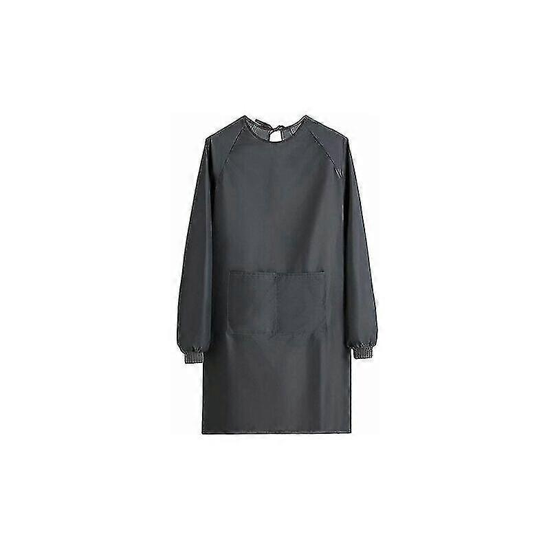 Waterproof Apron with Sleeves for Dishwasher, Cafe, Lab Work, Restaurant Cleaning