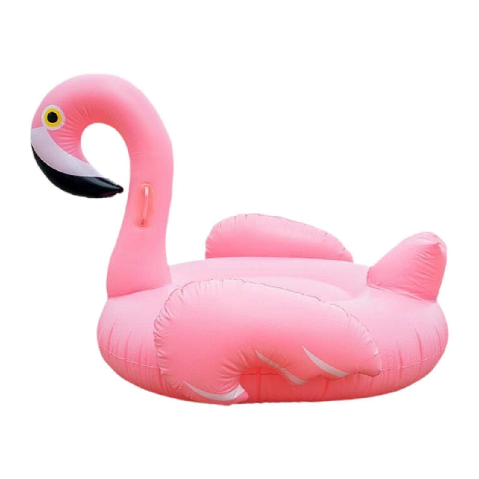 Inflatable Flamingo Pool Float Pool Floating Bed for Adults Family Men Women Matte