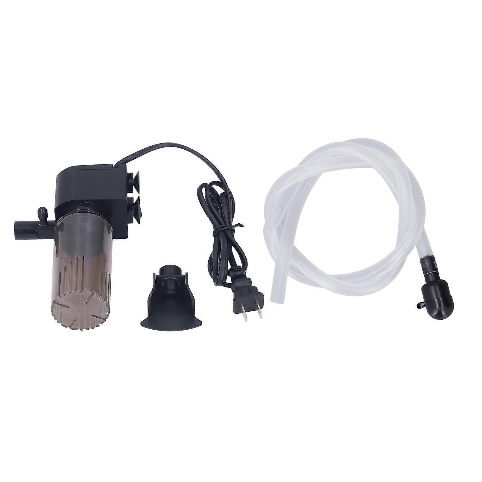3 in 1 Fish Tank Filter 15W Aquarium Submersible Water Pump CN 220V Mini Filter Oxygen Air Pump NO.4758