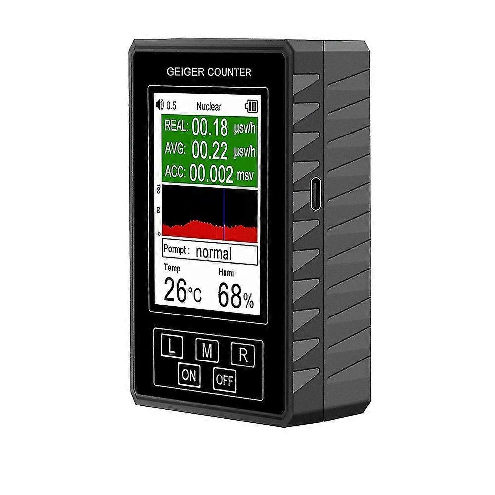 Nuclear Radiation Electromagnetic Radiation Detector Laboratory Hospital Multi-function Geiger Coun