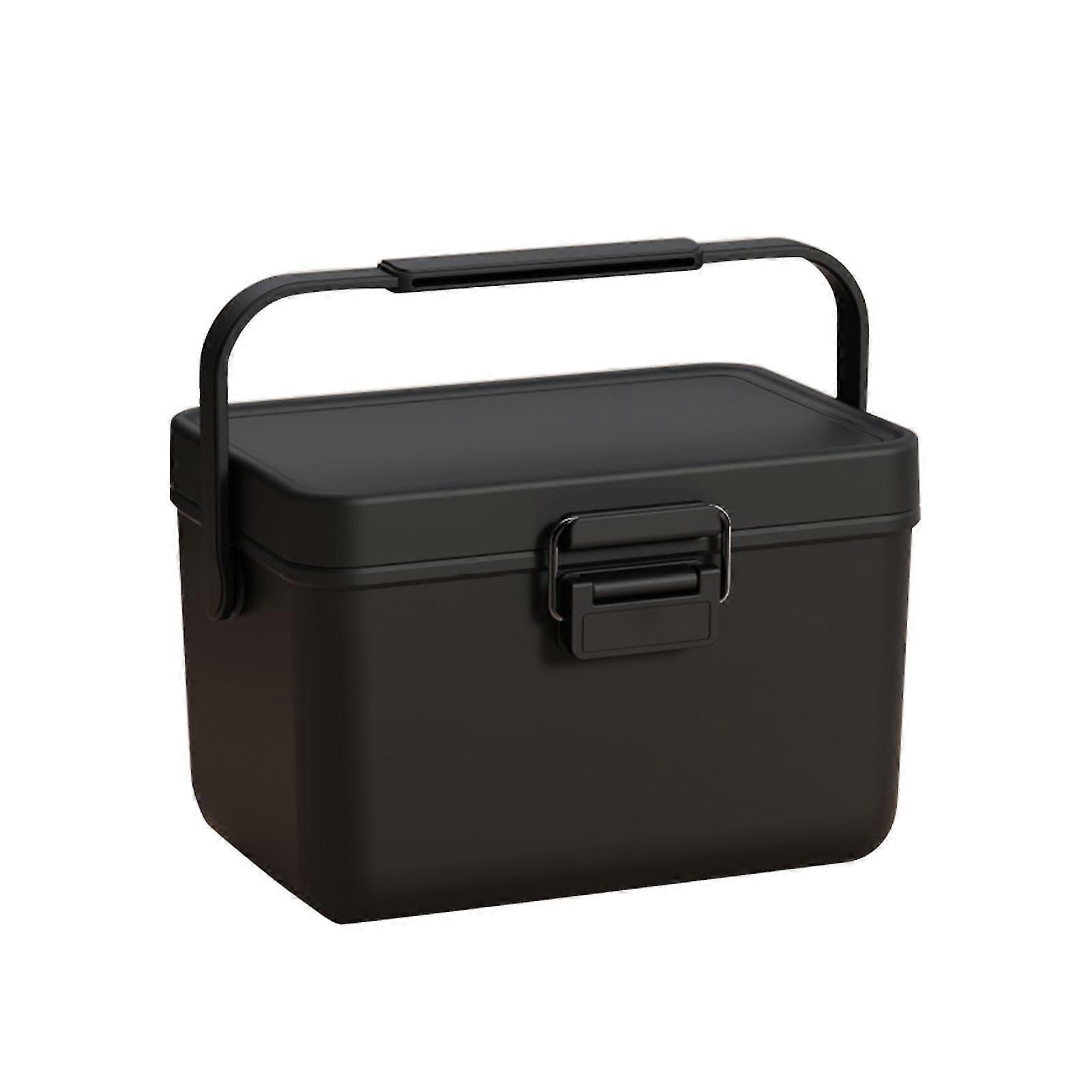 مبرد صغير 4qt معزول صغير صلب مبرد صندوق ثلج محمول مع مقبض مانع للتسرب صندوق غداء مبرد صغير لشاطئ نزهة التخييم بالسيارة