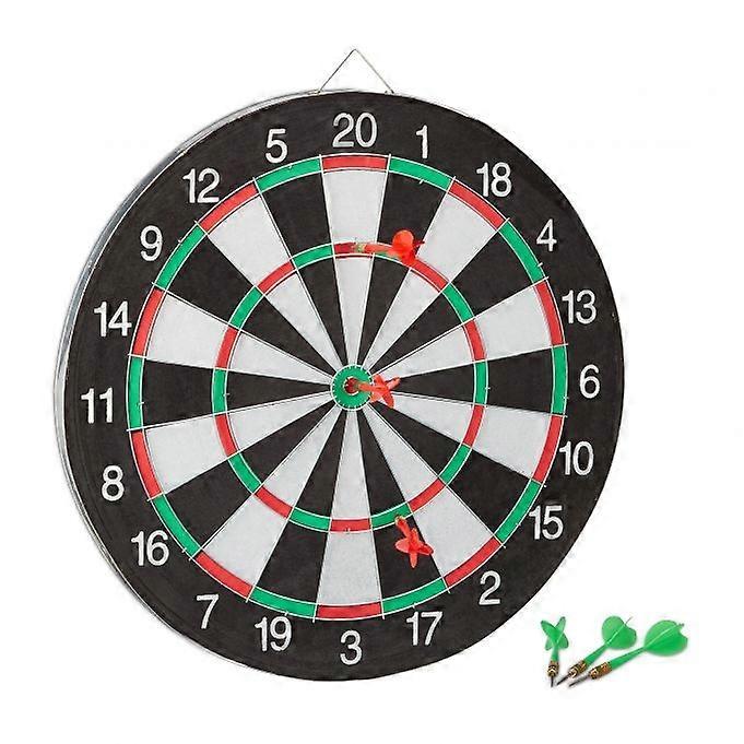 Dartboard X2 with darts