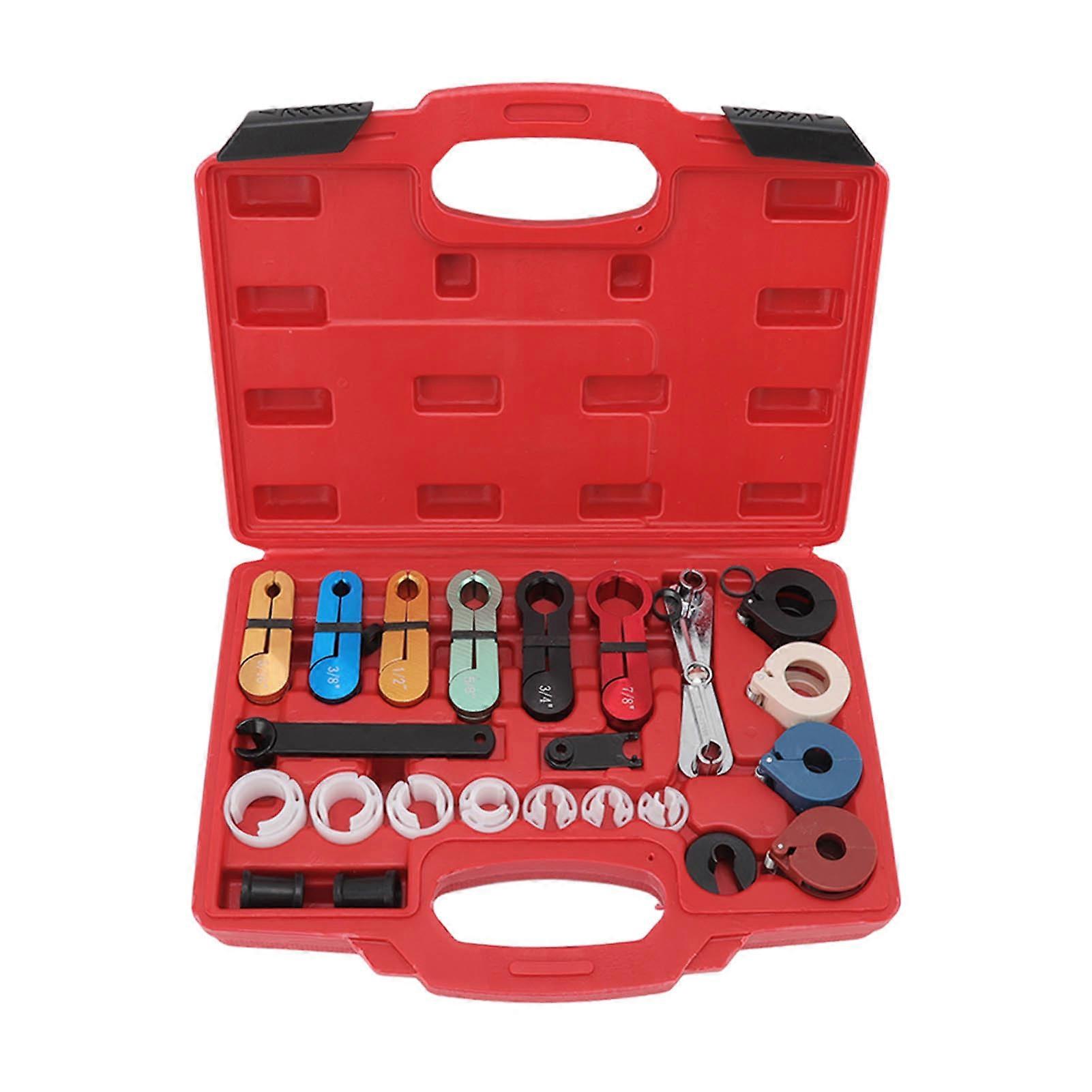 26pcs Quick Disconnect Tool Set Universal AC Fuel Line Disconnect Kit for Vehicles