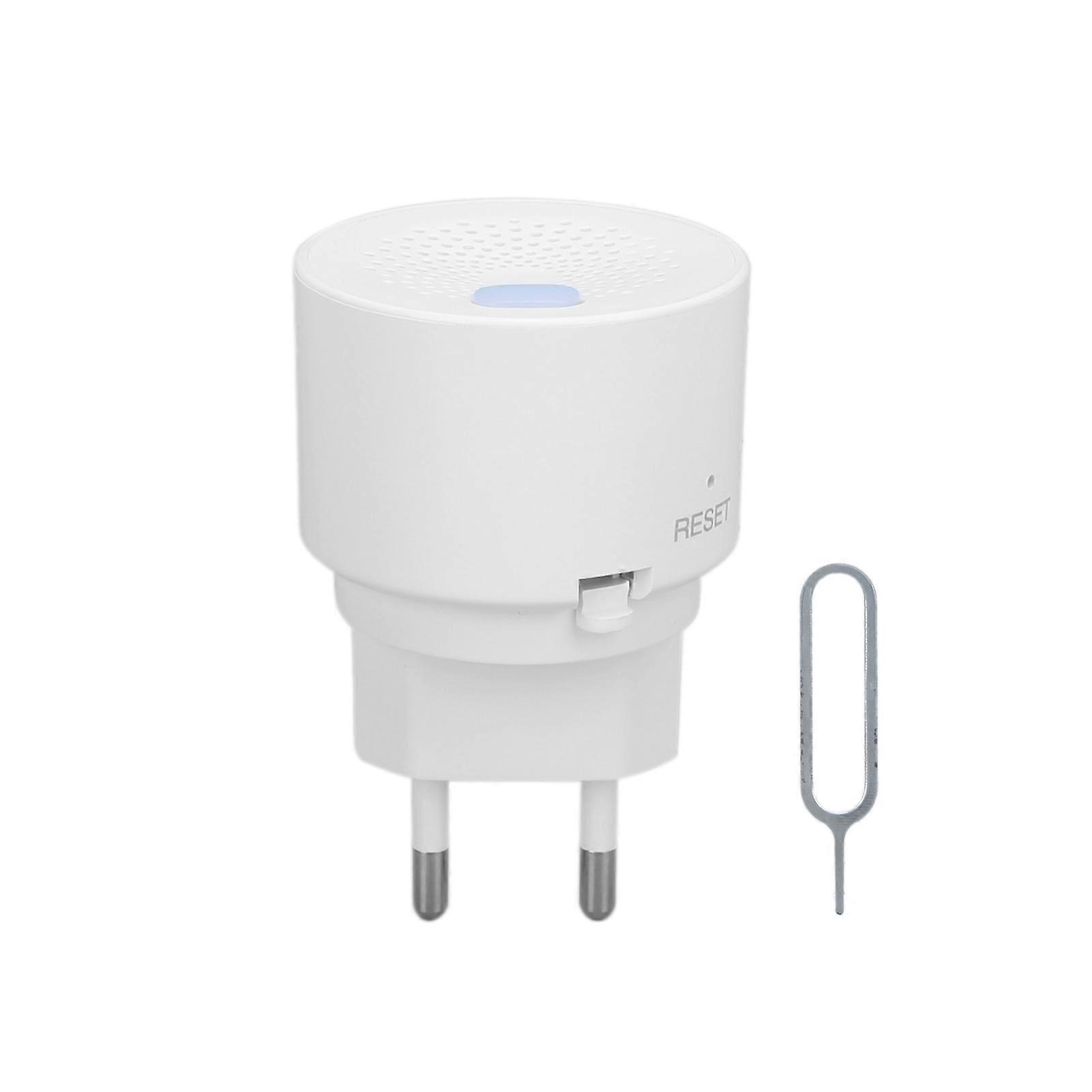 Intelligent WIFI Combustible Gas Detector Alarm 70dB/M for LPG Methane for TUYA 85V?250VEU Plug