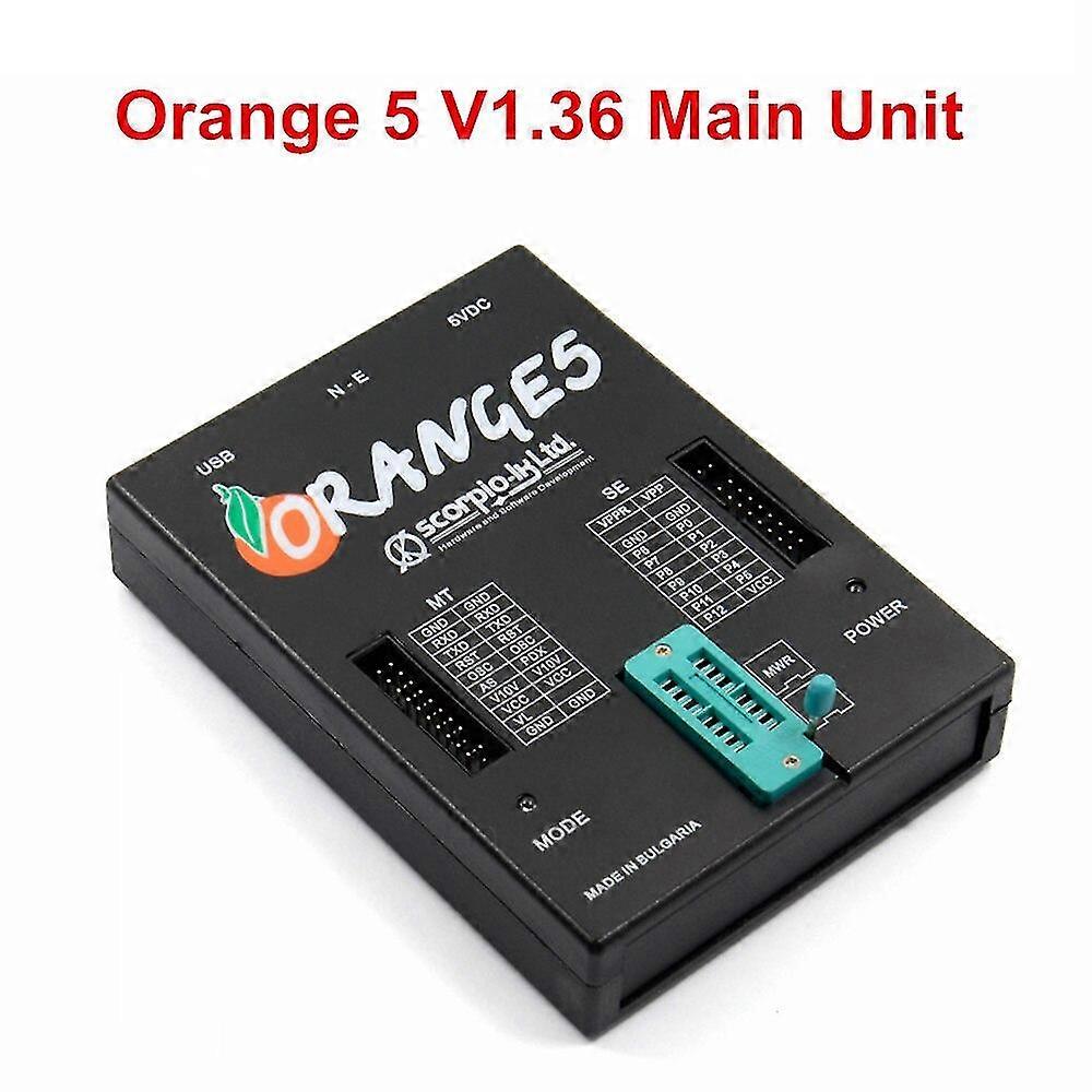 Overseas full orange5 v1.36/plus v1.35 programmer diagnostic tool with full adapters orange5 ecu programmer immo dash orange 5