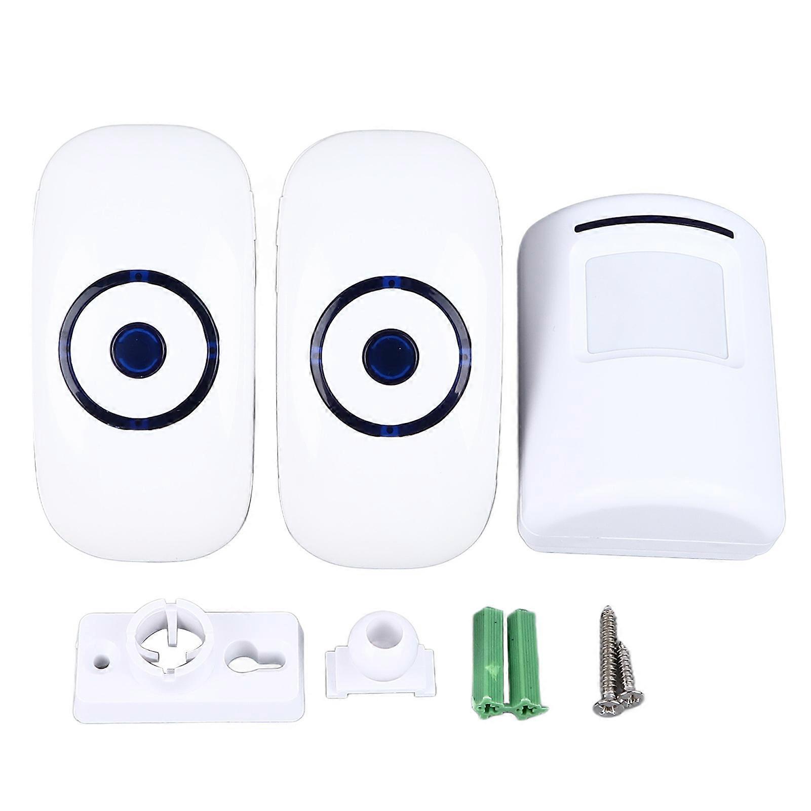 Infrared Motion Sensor Door Bell Split Design For Shop Store Office Home Garage Eu Plug 90 To 260v