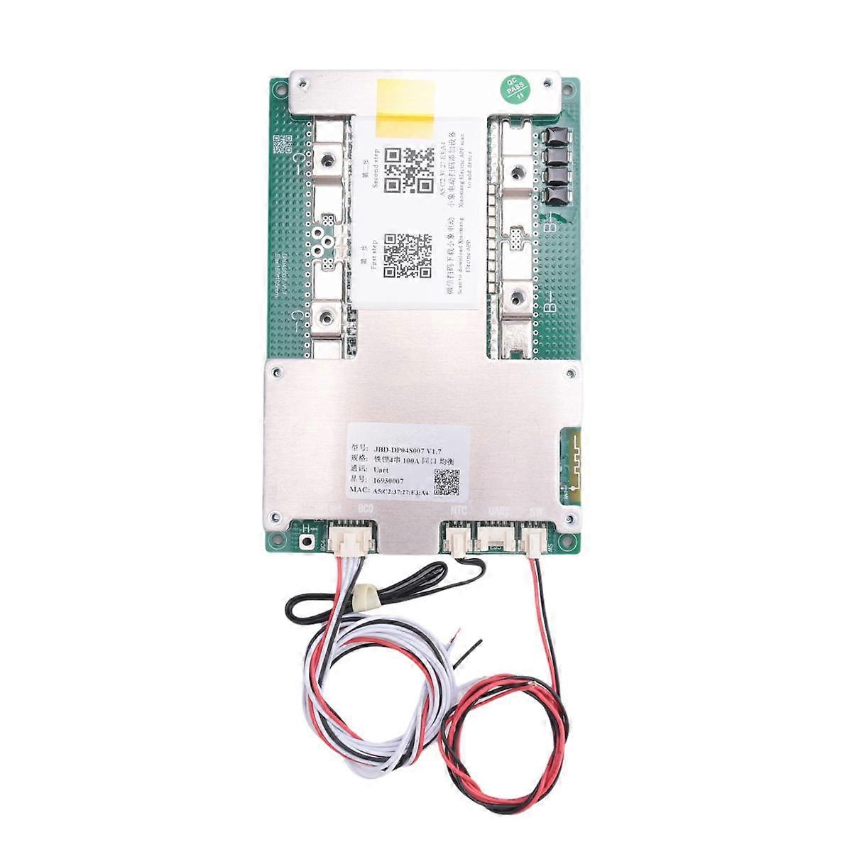 Smart 4S Li-Ion 12V 100A Car Starting Power Li-Ion Lithium Battery Protection Board Built-in BT UART