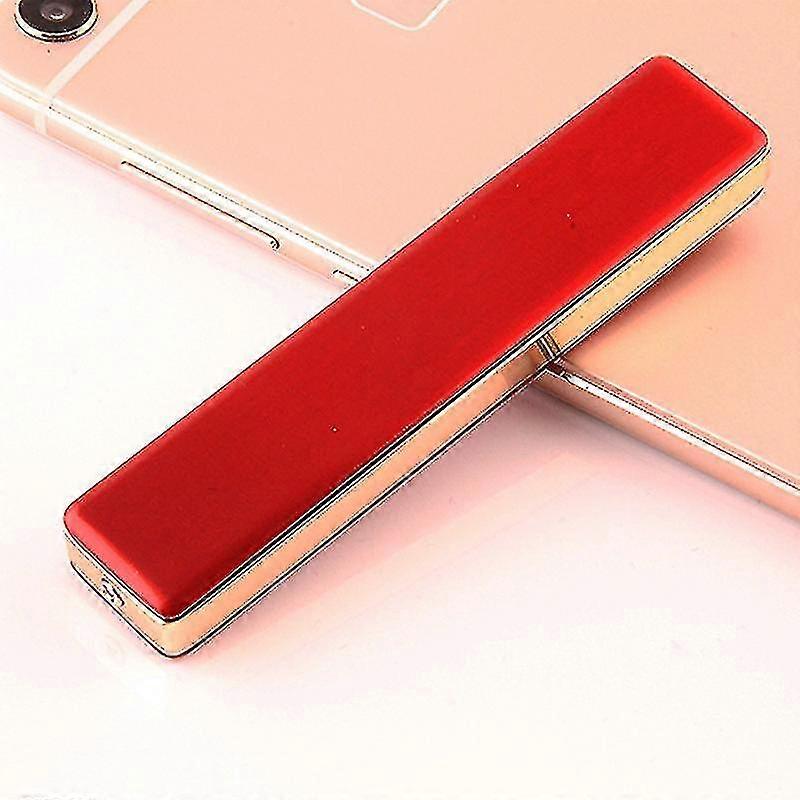 Electric Lighter Usb Rechargeable Flameless Windproof Slim Design With Usb Cable