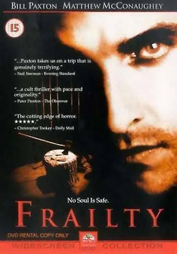 Frailty DVD (2003) Bill Paxton cert 15 - Region 2