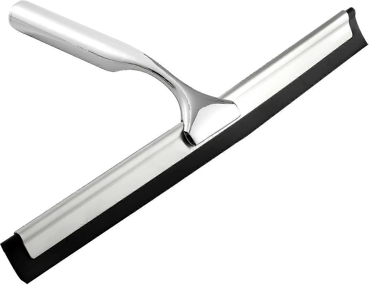 Stainless Steel Shower Squeegee, Window Squeegee Silicone Squeegee Shower Bath
