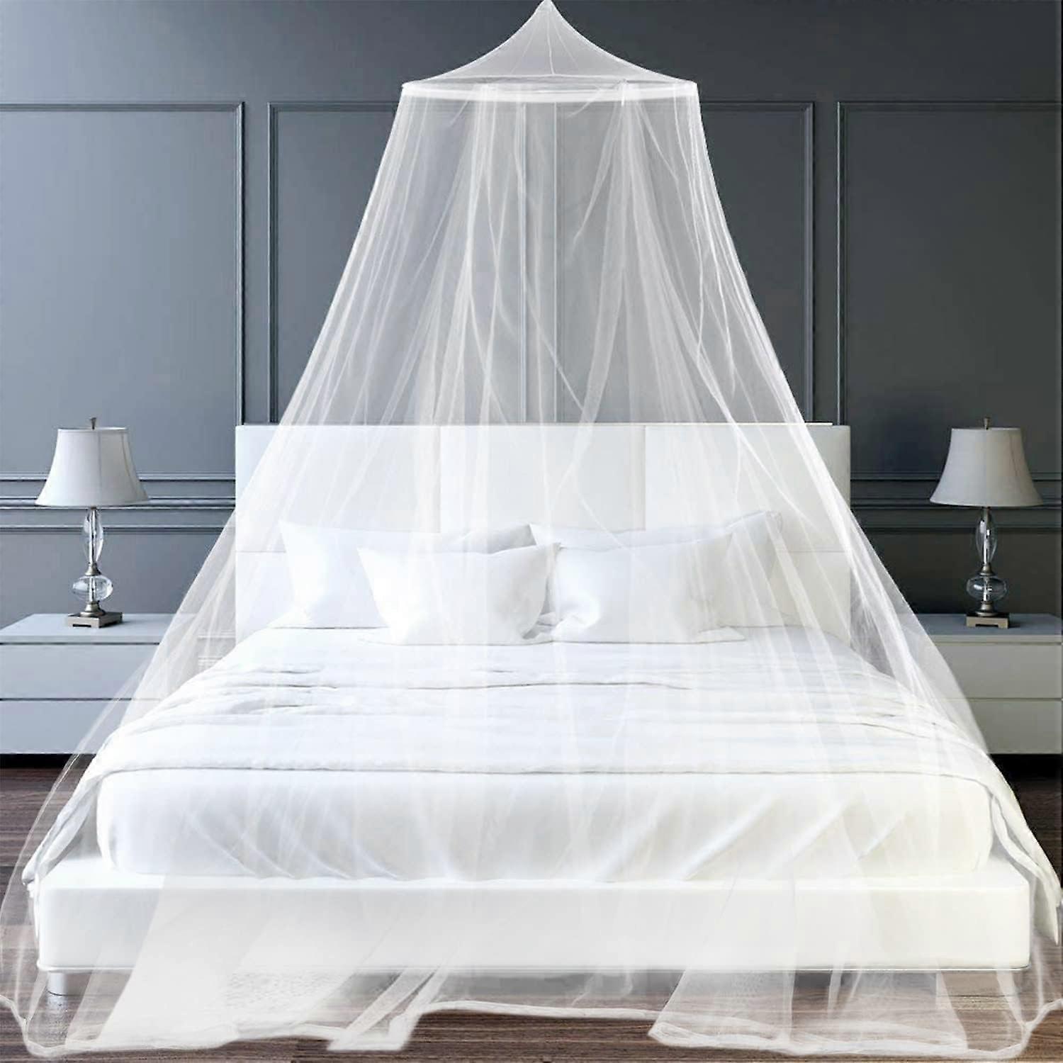 Bed tent adult dome mosquito net, Mosquito net bed canopy , Portable mosquito net with fine mesh for travel, Camping and canopy at home