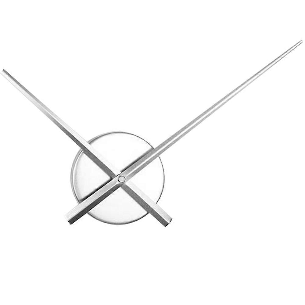 Modern Black Long Hands Wall Clock - Large Clock Hands and Mechanism