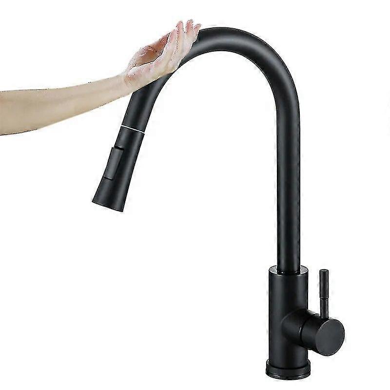 High qualitySmart Touch Kitchen Faucets Crane For Sensor Kitchen Water Tap Sink Mixer Rotate Touch Faucet Sensor Water Mixer Hot&cold Water