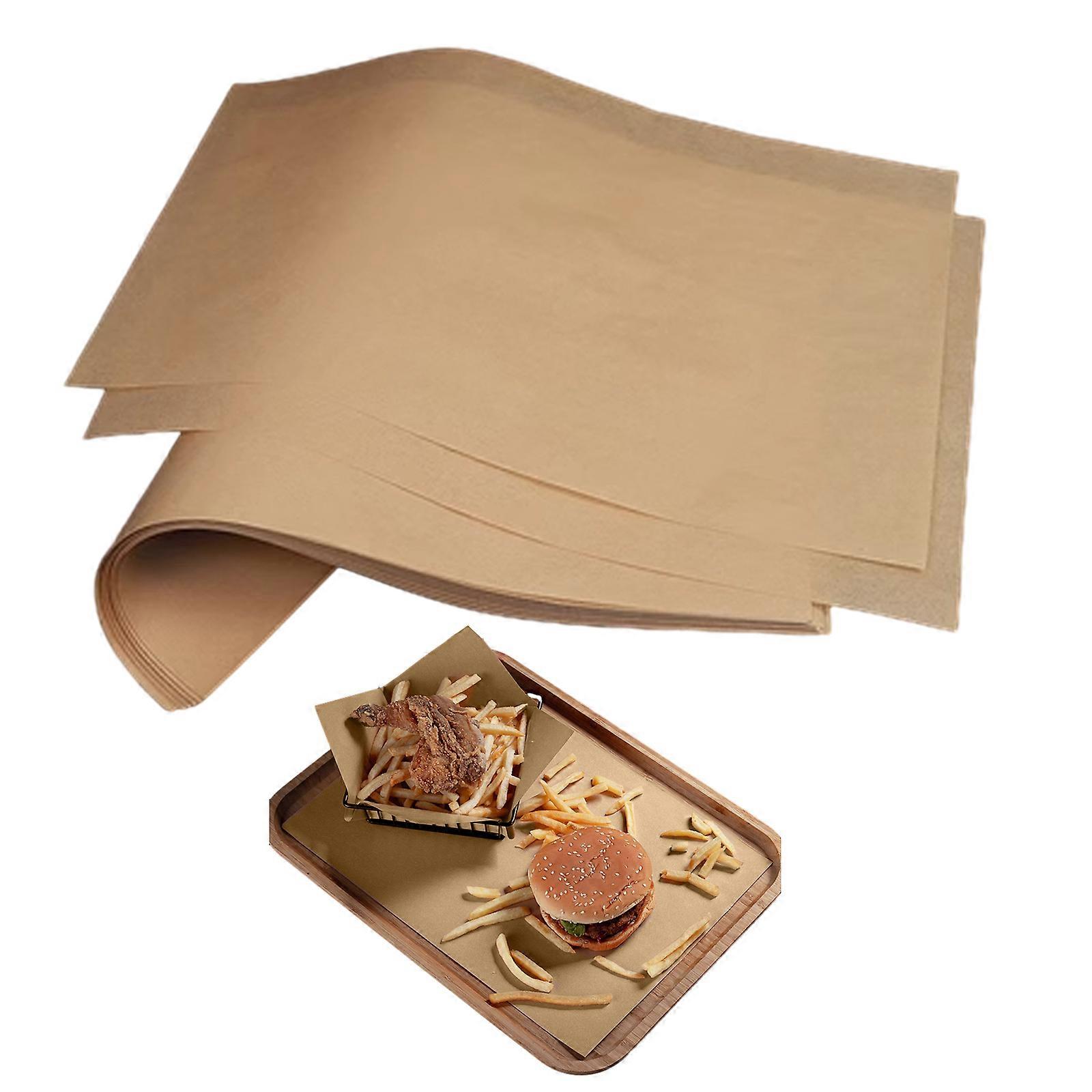 Parchment Paper Sheets for Baking, 100 Pcs Non Stick Baking Parchment Cooking Paper Sheet Pre Cut for Oven Air Fryer 8x12 inch