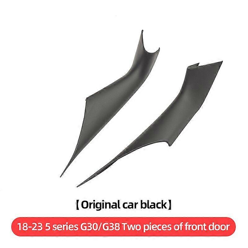For BMW G30 G38 5 Series X3 X4 ix3 G01 G02 Car Inner Door Handle Panel Pull Trim Cover Carbon Fiber Interior Accessories