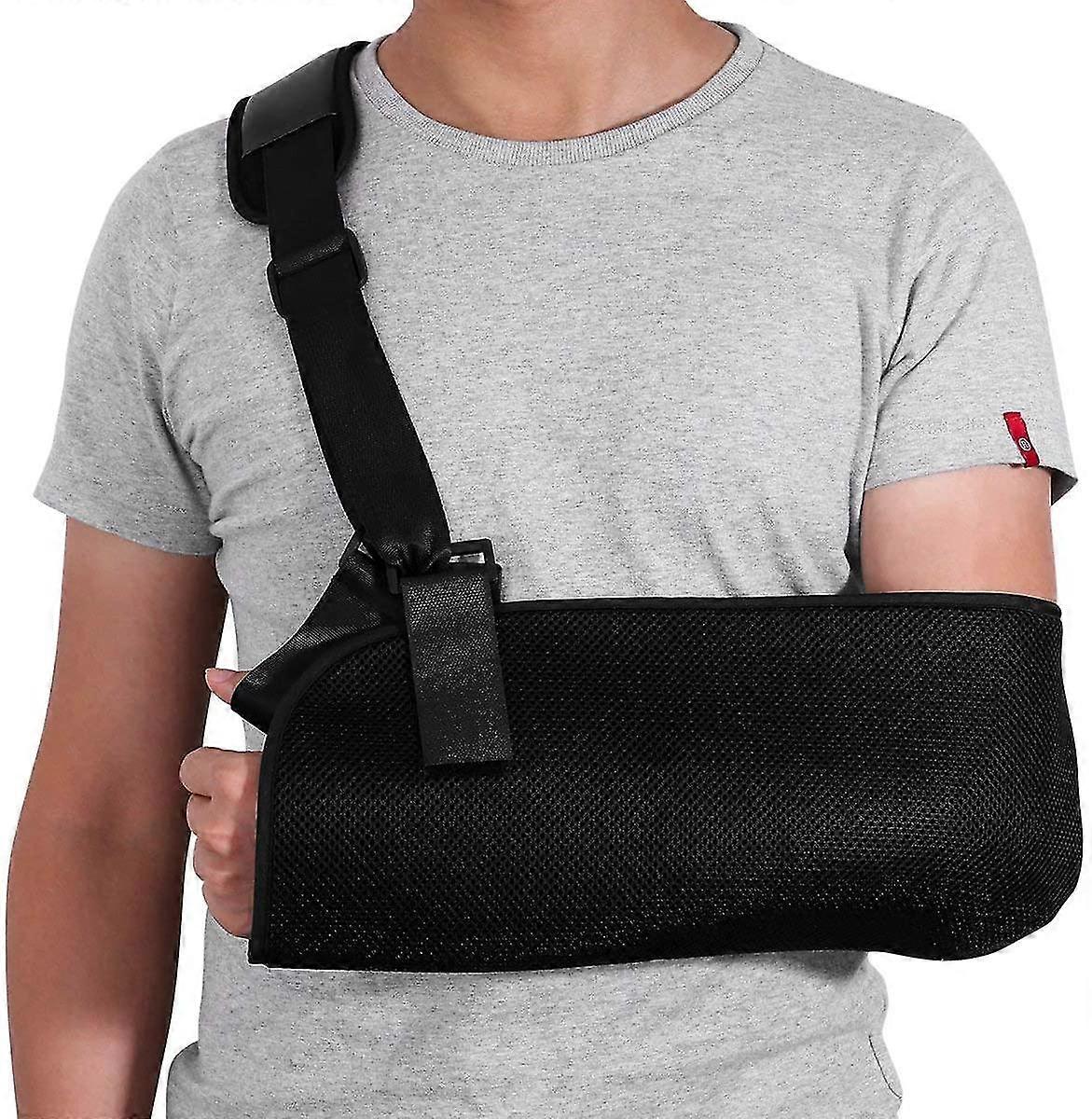 Arm Sling Adjustable Shoulder Immobilizer Wrist Elbow Support Brace For Broken