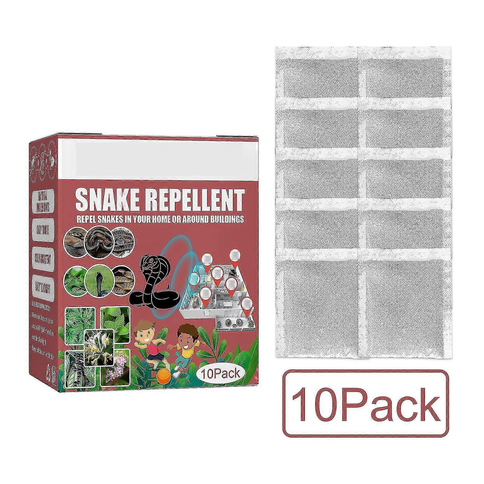 Snake Away 驱虫袋 10 件装户外花园院子防蛇来了