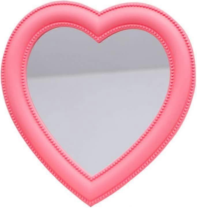 Heart Makeup Mirror Heart Shaped Mirror Tabletop Cosmetic Mirror Wall Mirror Vanity Mirror