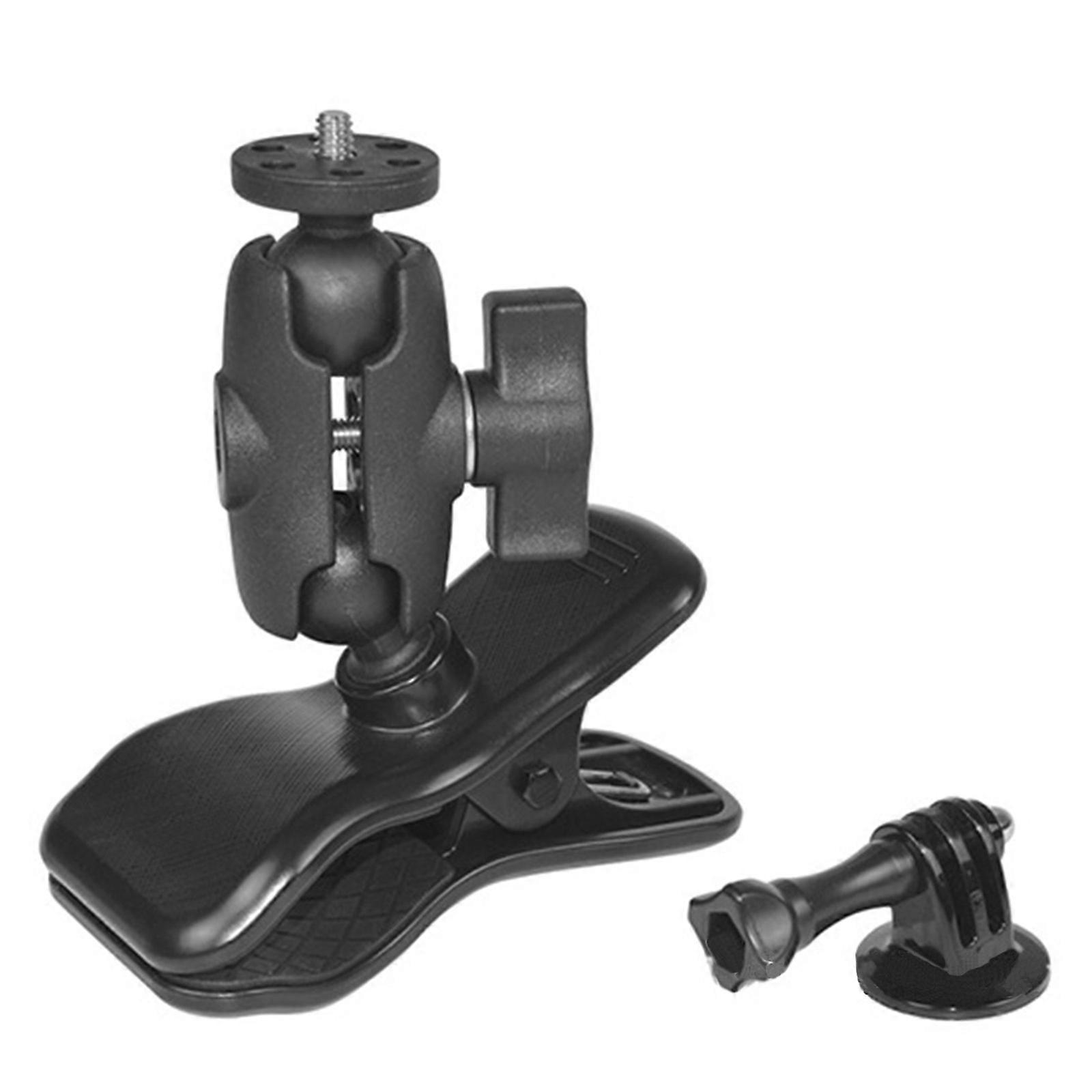 360 degrees Desktop Strong Clip Mount Bracket for Mobile Phone Live Broadcast Desktop Fixed Stable Bracket for Action Camera