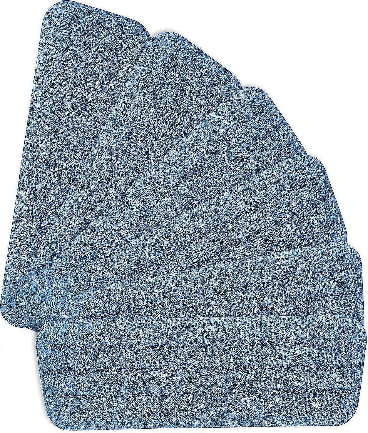 6pcs Mop Pads Replacement, Microfiber Mop Pads Compatible With Mops, 16.5"x5.5"