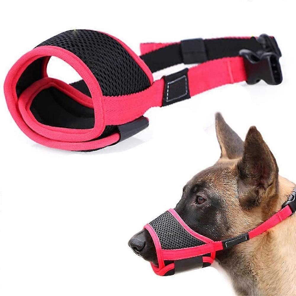 Soft Dog Muzzle Anti-biting Barking Mesh Breathable Pets Mouth Cover