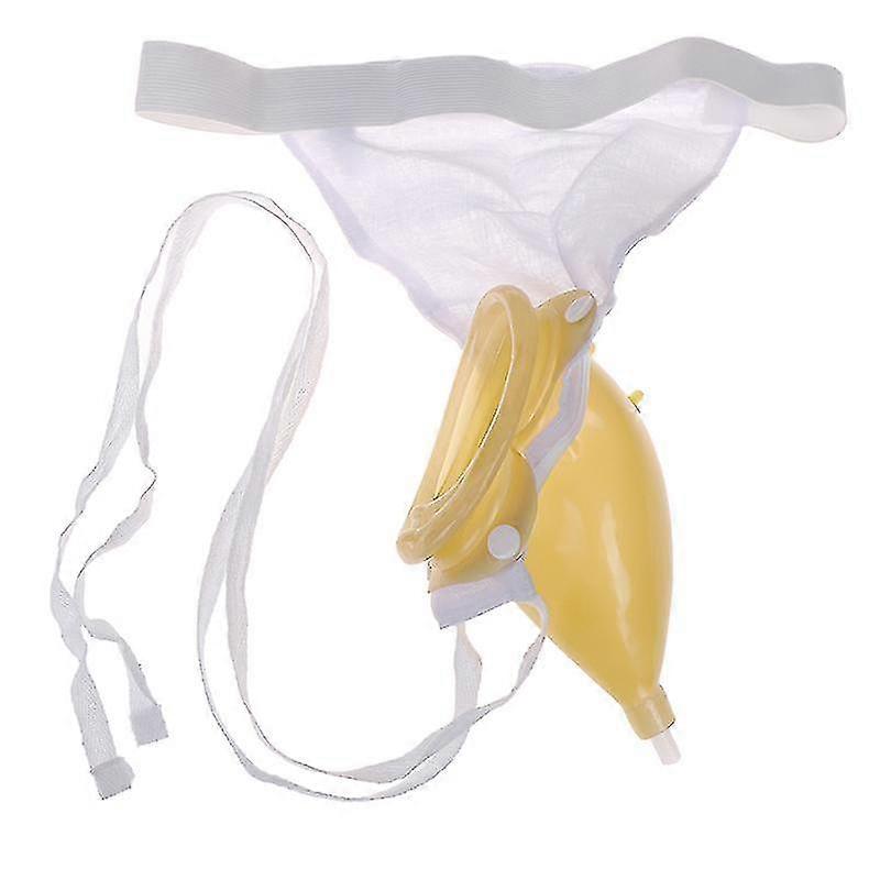 1 stk 1000ml bærbar bærbar urinalpose samler toalett elastisk mann