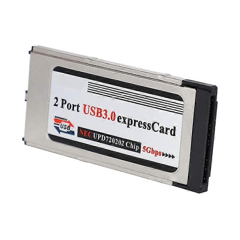 Haute Vitesse Double 2 Port USB 3.0 Express Carte 34mm Fente Express Carte PCMCIA Convertisseur Adaptateur pour Lap