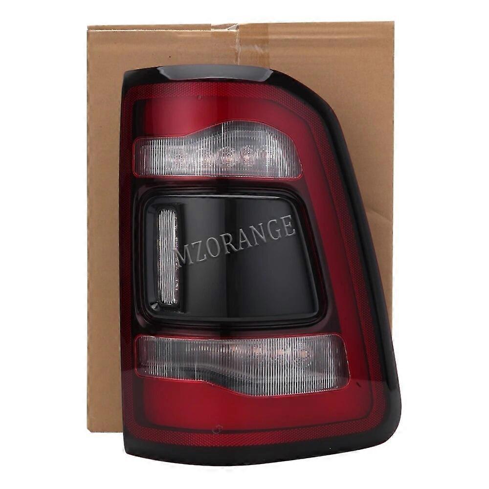 With Aluminum Blocks/Blind Spots LED Tail Light For Dodge RAM 1500 2019 2020 2021 Rear Lamp High Configuration Car Accessory