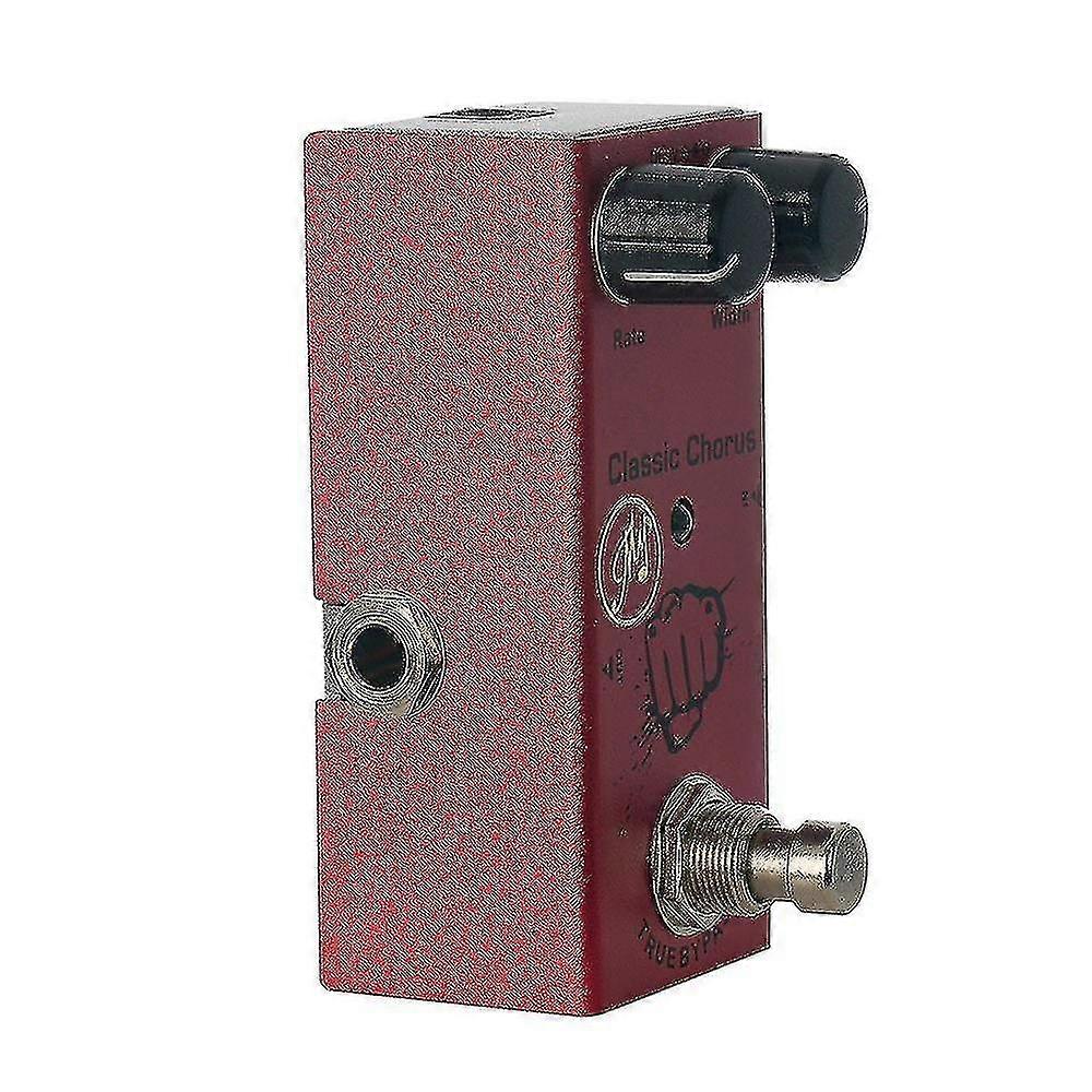 Klassisk Octave Gitarr Effekt Pedal Aluminium Alloy Shell True Bypass