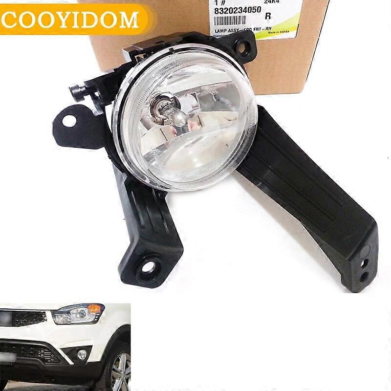 Światło przeciwmgielne DRL do Ssangyong Korando C New Actyon 2014 2015 Halogenowe światła przeciwmgielne Zderzak Lampa sygnalizacyjna Reflektor 8320134050 8320234050