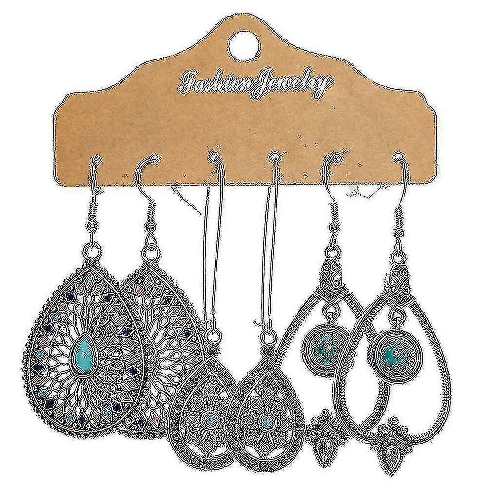 Earrings Set Tassel Water Drop Shell Eardrops Ear Studs For Wedding