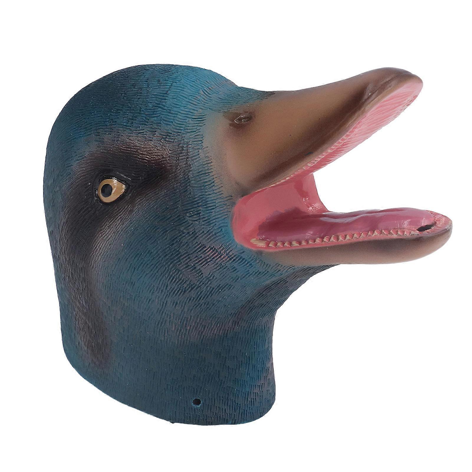 Duck Hand Puppet Simulation Animal Duck Hand Puppet Puzzle Toys for Kids Toddlers