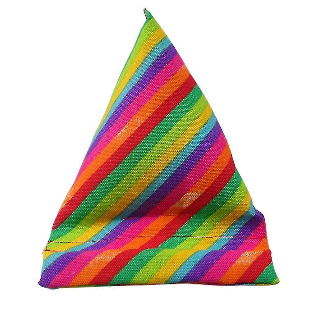 Rainbow Stripe Multifunction Book Rest Tablet Pillow Holder Canvas