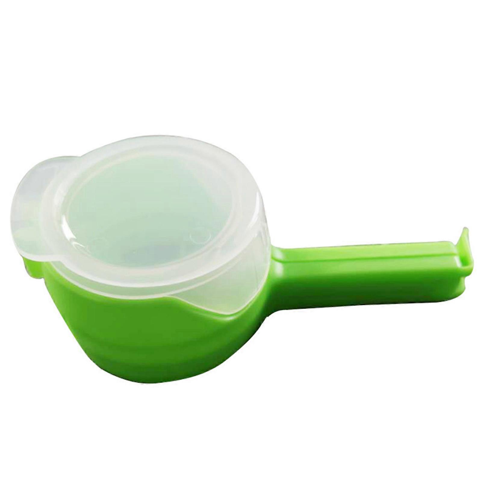 Bag Sealing Clips with Pouring Spout Reusable Plastic Cap Sealer Clips Moisture-proof Preservation Clip
