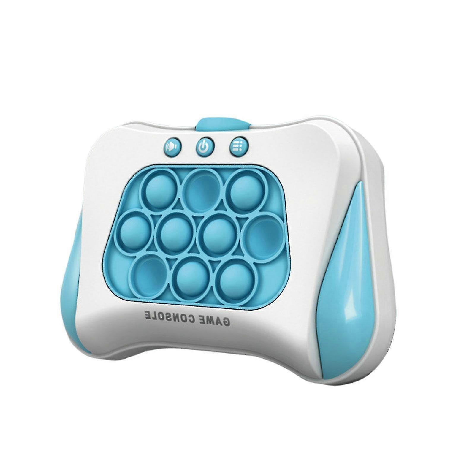 Speed Push Puzzle Game Machine Compact Memory Game Machine For Toddlers Boys Blue