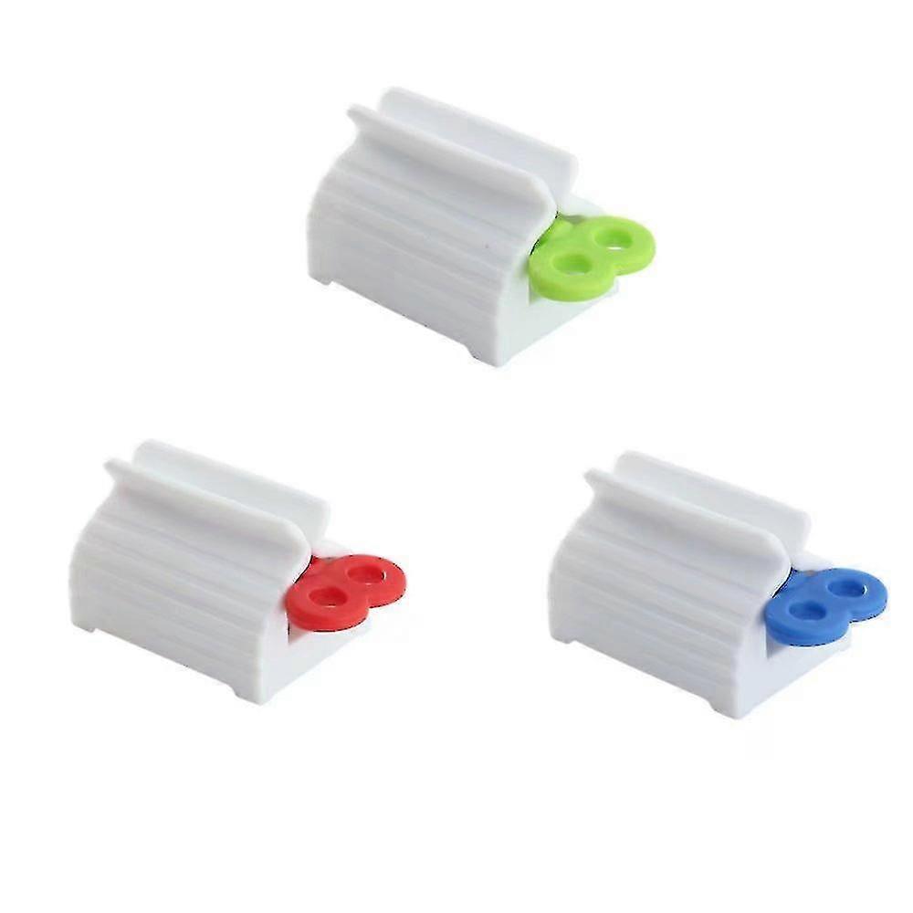 Toothpaste Dispenser Toothpaste Seat Holder Seat Holder Toothpaste Dispenser Rotation Bracketbluegreenred12pcs