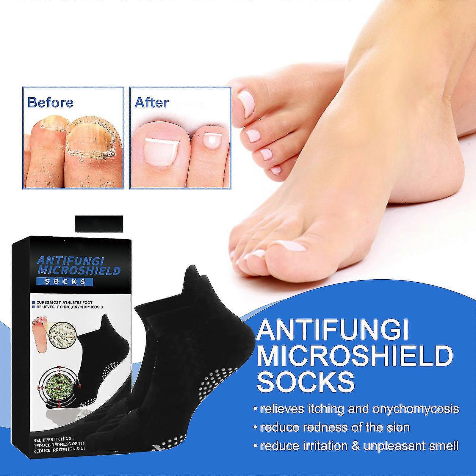 抗真菌マイクロカプセル衛生靴下、天然の抗真菌剤および抗菌剤を含み、涼しく乾燥した状態を保ちます