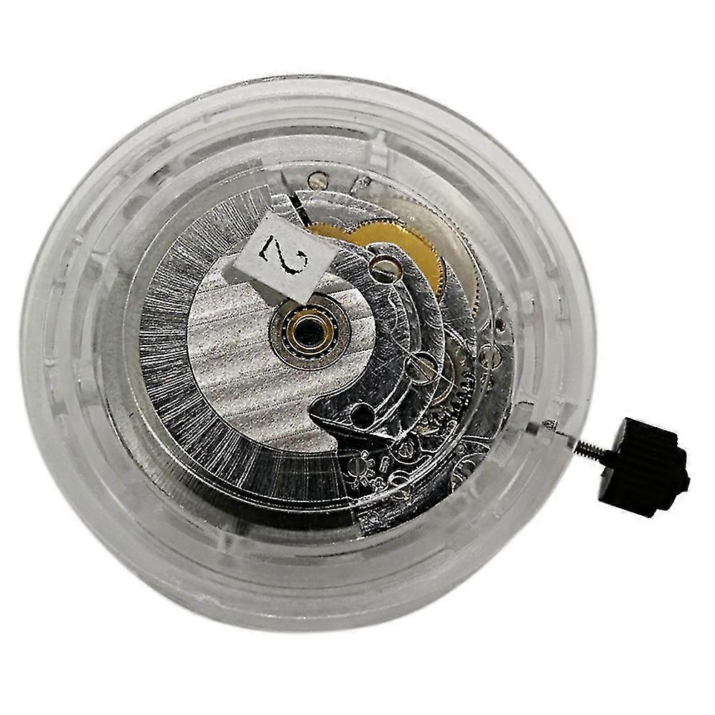 Eta 2824 Mouvement de remplacement mécanique automatique Mouvement Date Affichage Montre Outil de réparation Argent Y Silver