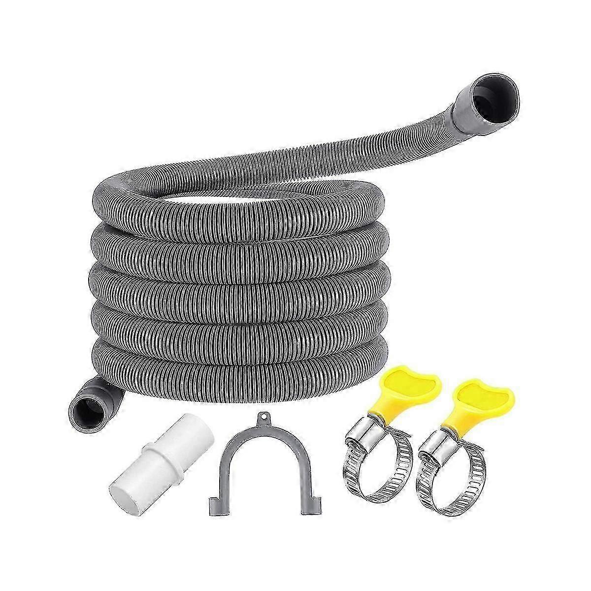 Washing Machine Drain Hose 10 Ft Flexible Dishwasher Drain Hose Extension Kits Washer Discharge Hose