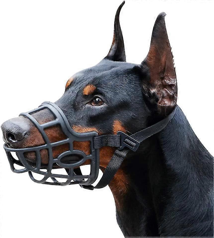 Breathable Basket Muzzles For Large Dogs,size:l