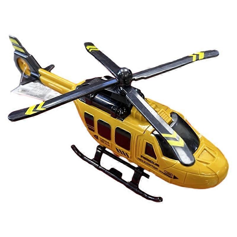 Childrens rescue helicopter toy windup propeller hatch can open combat aircraft childrens toy
