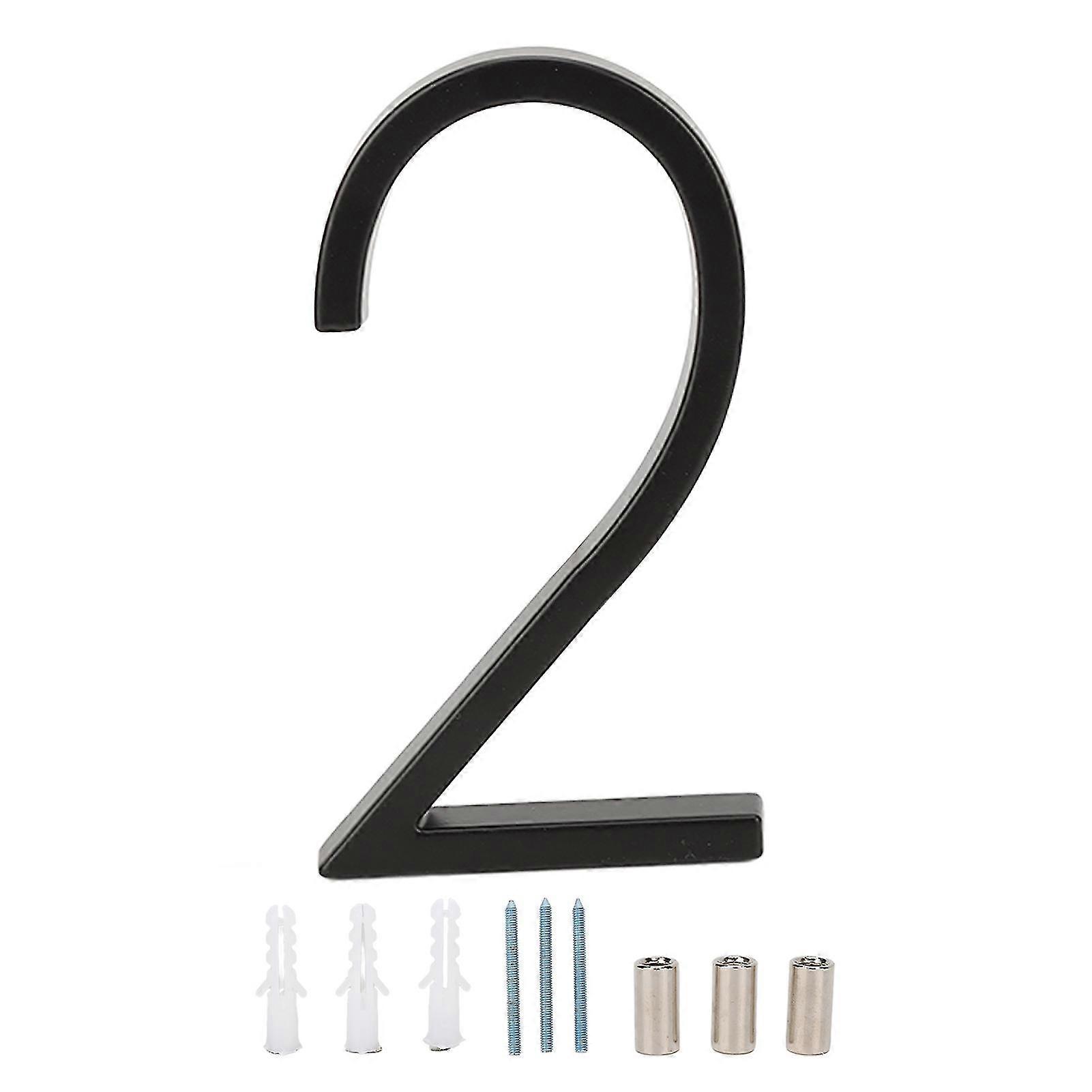 ホームオフィスドア用の防錆亜鉛合金ハウスナンバー2