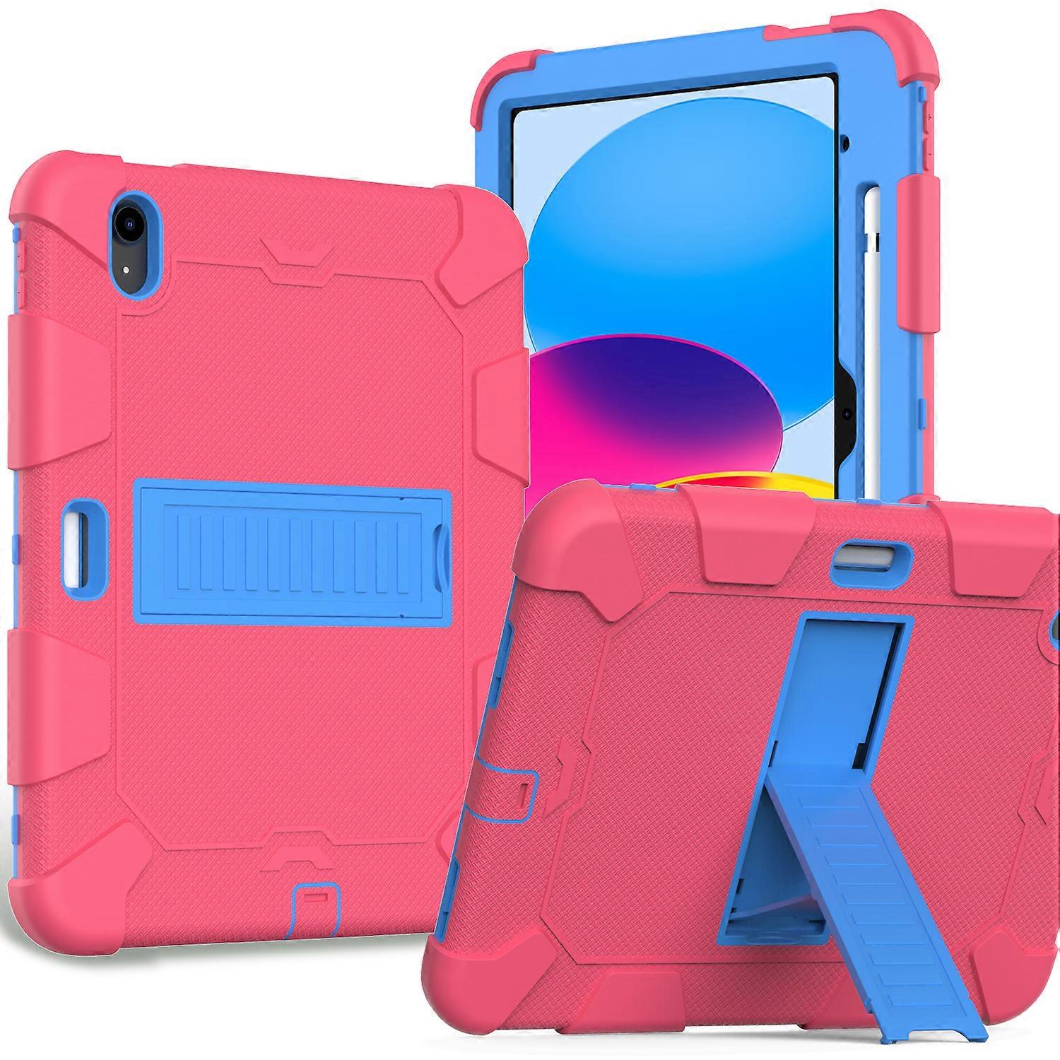 Colorful ipad Case Compatible with iPad 10th Generation Case 10.9 inch 2022 A2696 A2757 A2777, Protective Cover Smart Stand Tablet Case,Comfortable