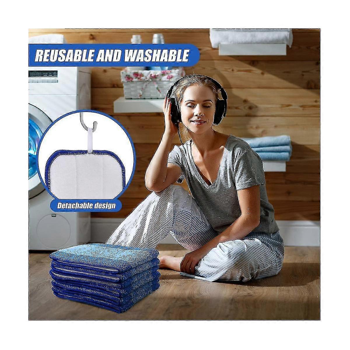 Tampon De Vadrouille Compatible Pour Les Accessoires De Vadrouille