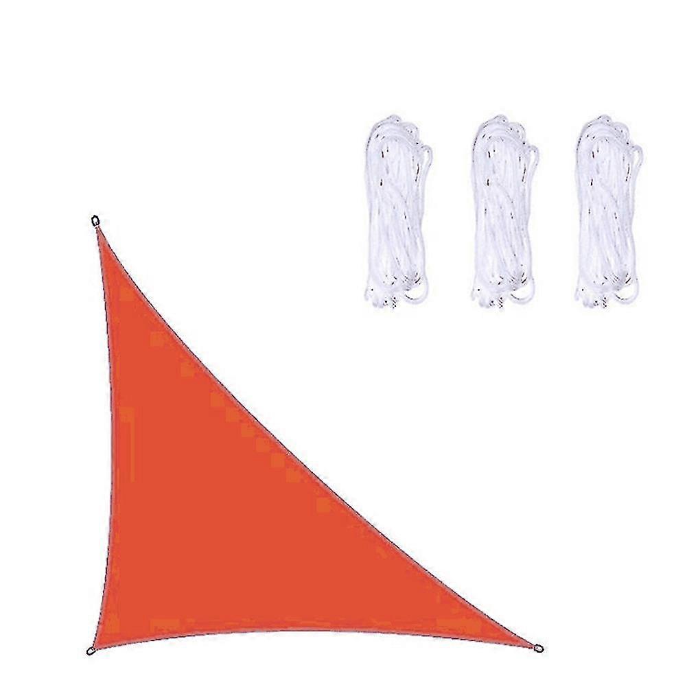 Waterproof Sunshade Sail for Courtyard Garden, Right Triangle Sun Shade Sail Canopy UV Block Swimming Pool Canopy, 8 Colors 4 Sizes
