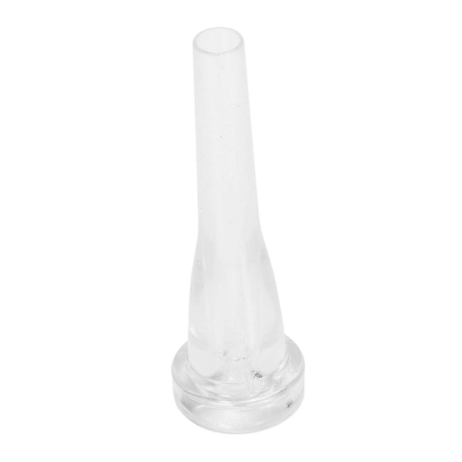 ABS Trumpet Mouthpiece 7C Size for Beginner Musical Trumpet Accessories Parts or Finger Exerciser transparent