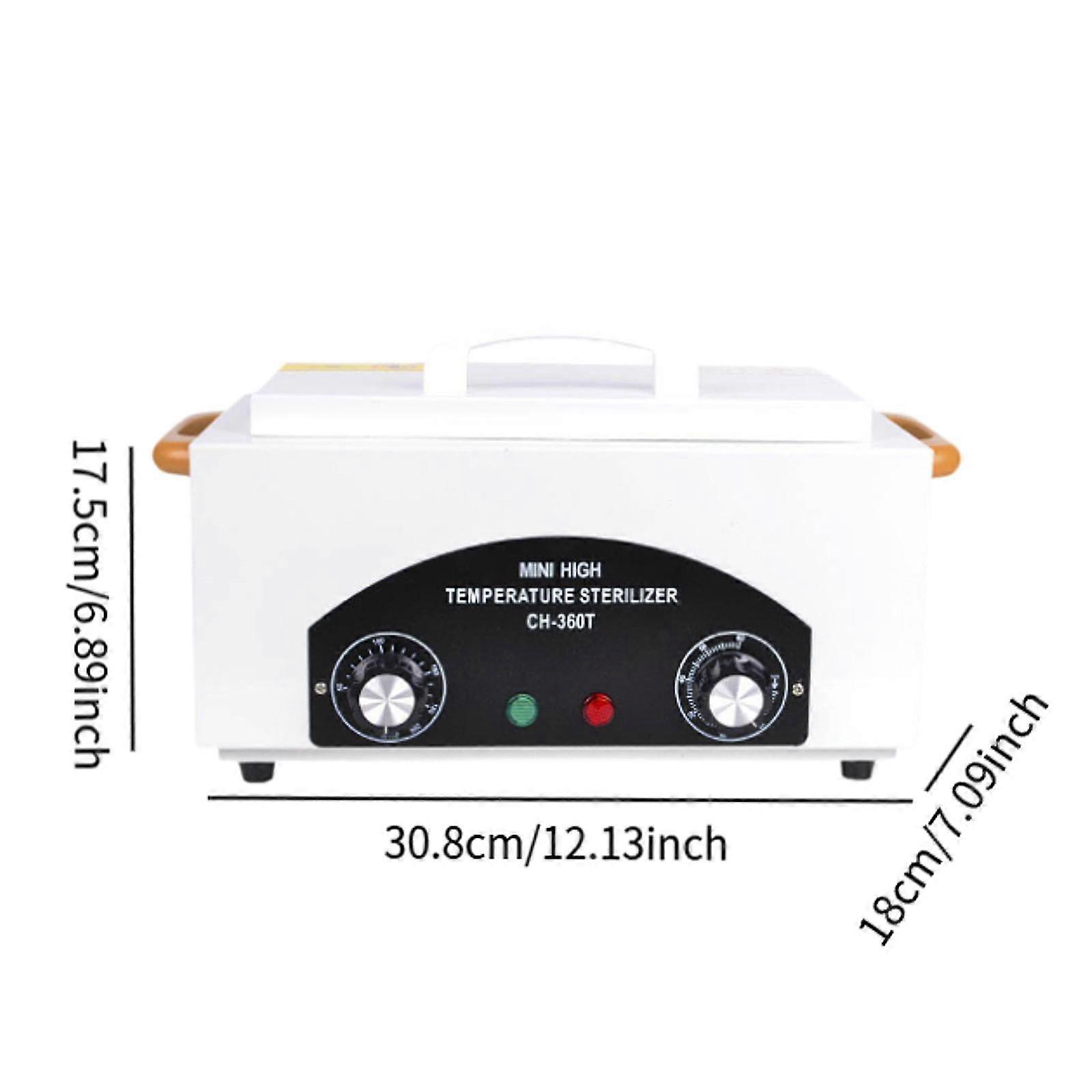 أداة معدنية تنظيف مربع مسمار أداة معقم مربع باديكير صالون ملاقط