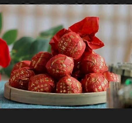 Yiwu Sun Red Dragon BallPressed Tea (sort te)