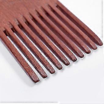 Wooden Beard Comb Wood Hair Pick Comb Beard Pick Comb